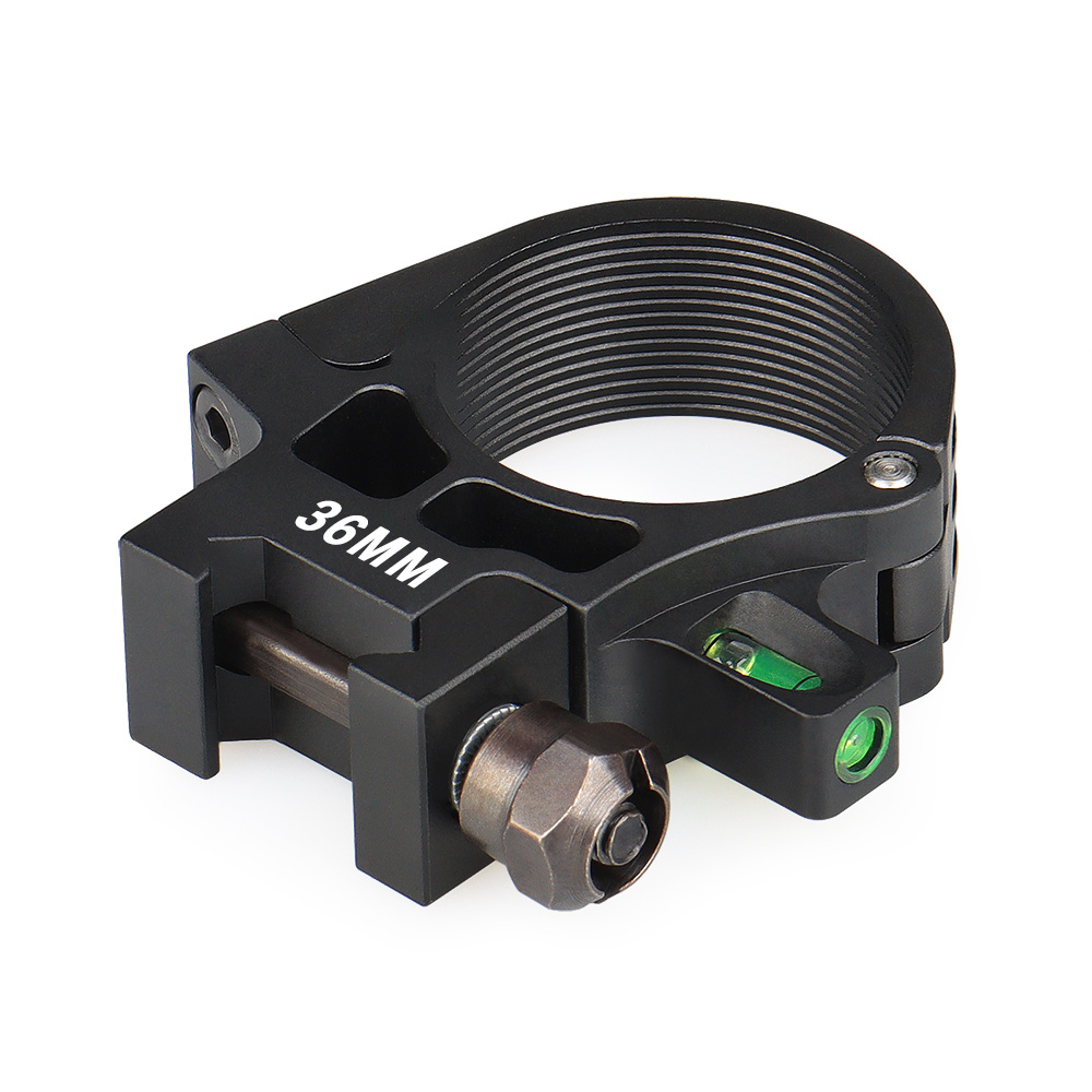 How do you measure the Rifle Scope Ring Height?
