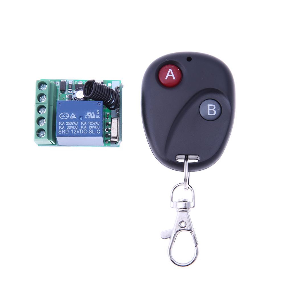 Wireless Remote Control 433MHZ DC 12V 1 Channel Relay Remote Switch, 501 Original
Wireless Remote Control 433MHZ DC 12V 1 Channel Relay Remote Switch, 501 Original