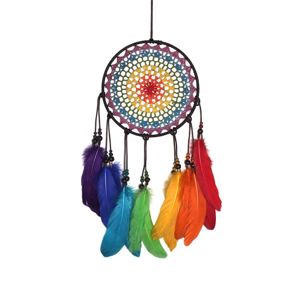 Colorful Feathers Handmade Dreamcatcher Craft Dream Catcher Net Home Decor, 501 Original
Colorful Feathers Handmade Dreamcatcher Craft Dream Catcher Net Home Decor, 501 Original