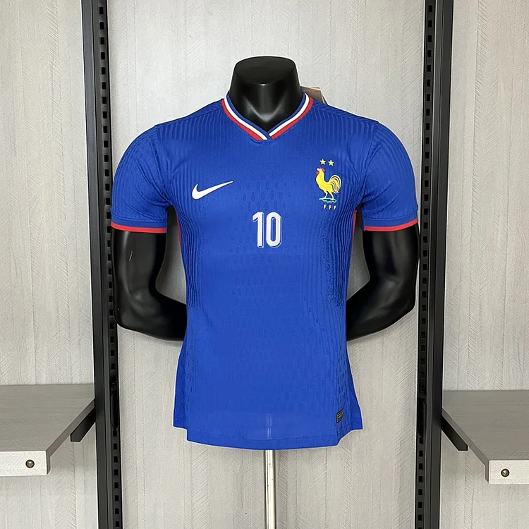 2024-25 Player Edition France Home  CAMAVINGA  GRIEZMANN GIROUD MBAPPE DEMBELE T. HERNANDEZ Football jersey 
