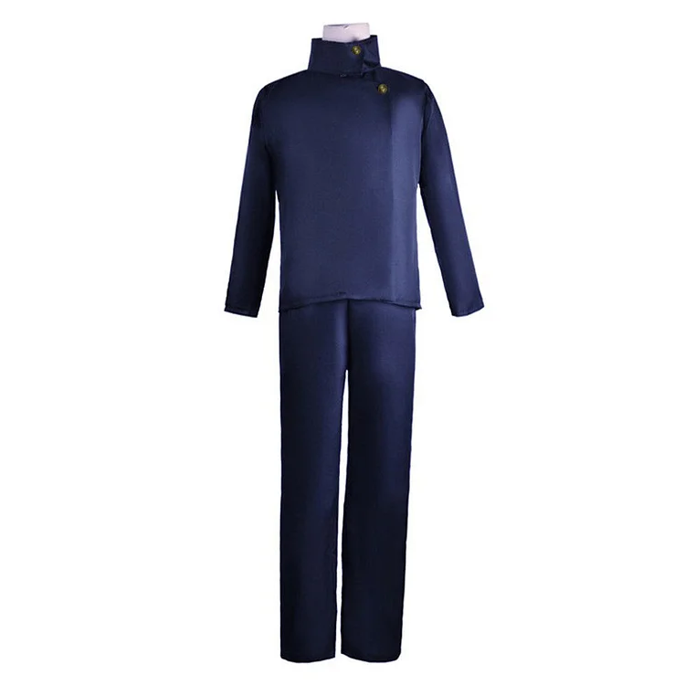 Fushiguro Blue Uniform Set Outfits Cosplay Costume