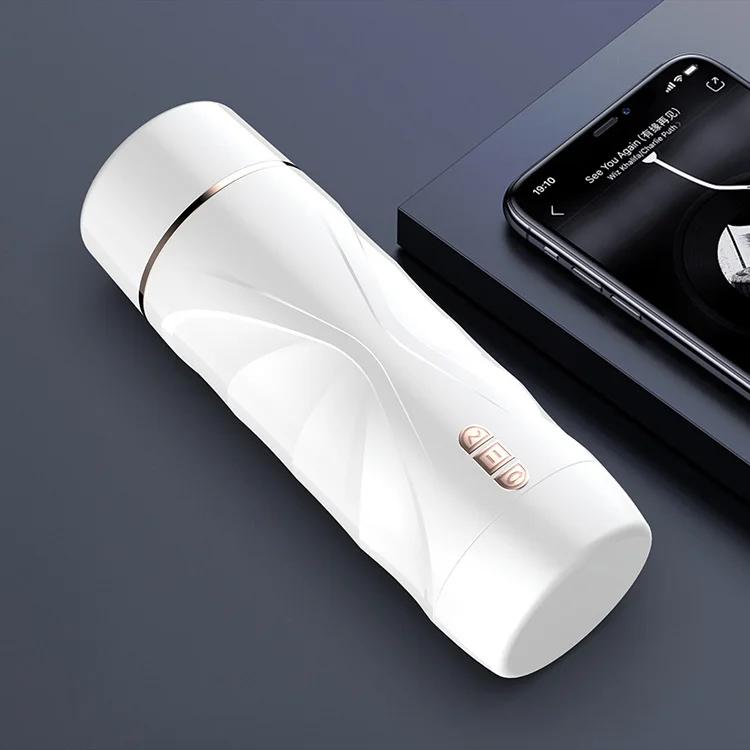 Automatic Aircraft Cup Masturbator Electric Telescopic Sucking Vibration Cup Rosetoy Official