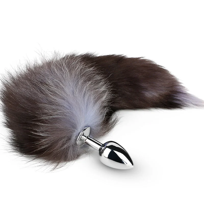 Fox Tail Metal Backyard Anal Plug SM Toys Rosetoy Official