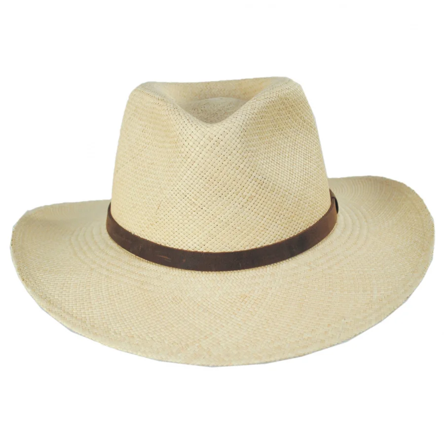 Panama Straw Outback Hat[BUY 2 FREE SHIPPING & BOX PACKING]