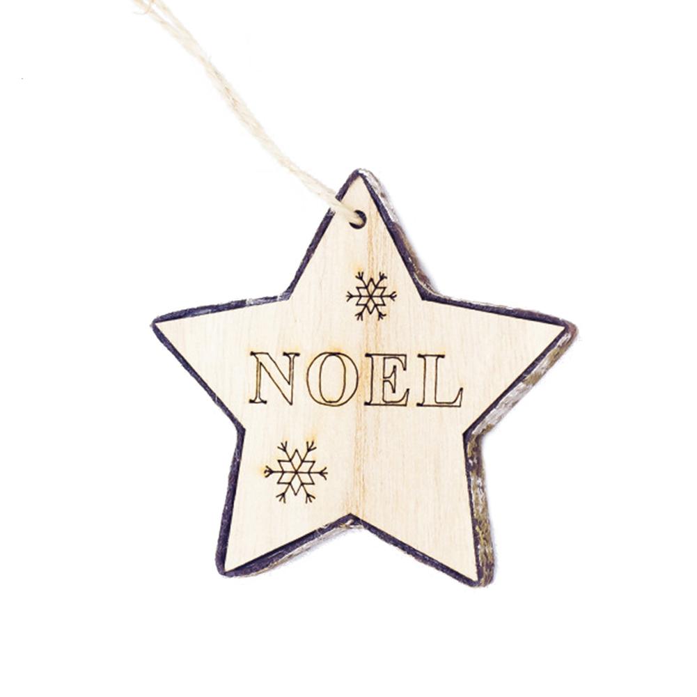 Christmas Tree Star Round Ornament Wooden Hanging Pendants Home Party Decor, 501 Original
Christmas Tree Star Round Ornament Wooden Hanging Pendants Home Party Decor, 501 Original