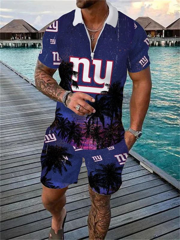 New York Giants
Limited Edition Polo Shirt And Shorts Two-Piece Suits