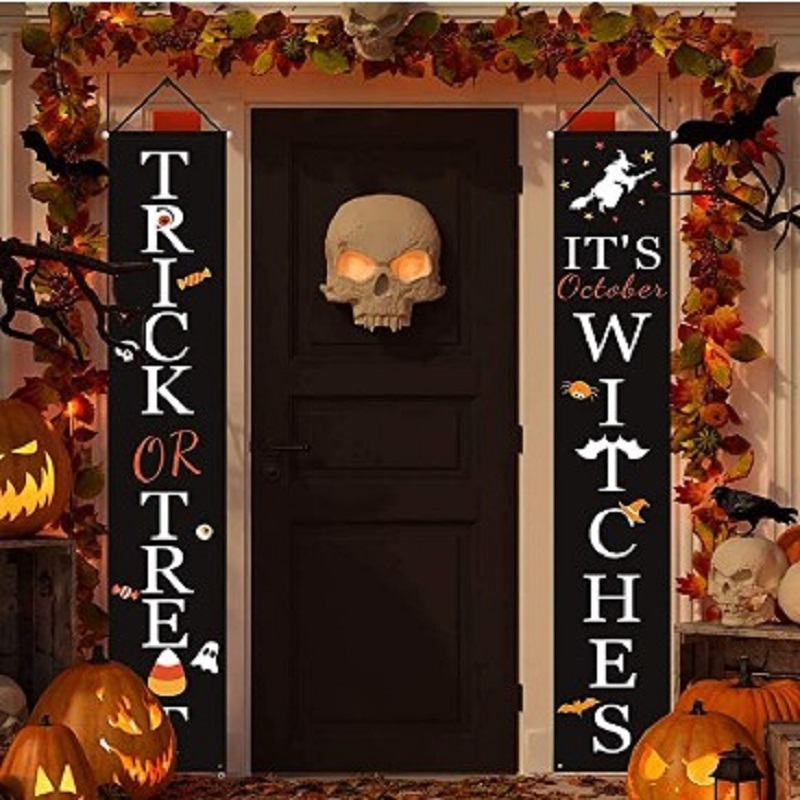 Halloween Witch front door indoor home porch decorations welcome sign, 501 Original
Halloween Witch front door indoor home porch decorations welcome sign, 501 Original