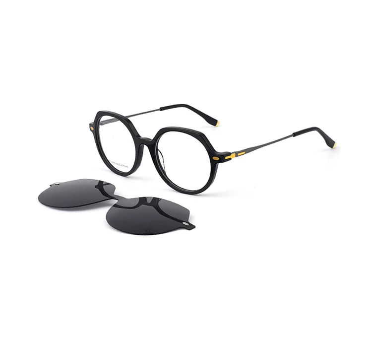 BMC1293  Boost your eye health with high-performance clip-on anti-radiation polarized sunglasses