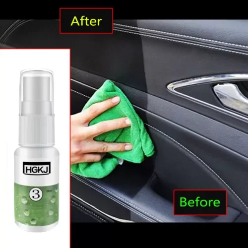 Dronehint 20ml HGKJ-3 Car Leather Plastic Refurbished Agent Trim Care Maintenance Cleaner (For: Audi Sport) Parts