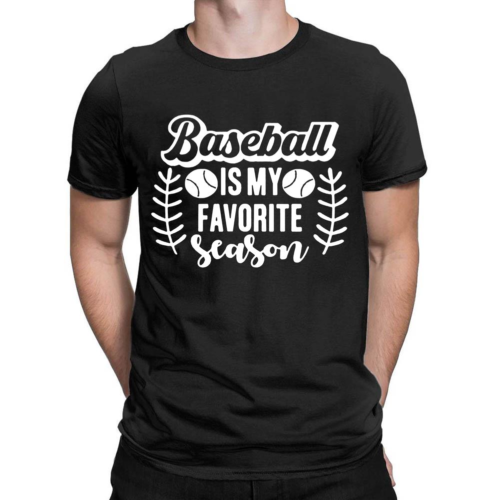 Baseball is my favorite season Men's T-shirt-Guru-buzz