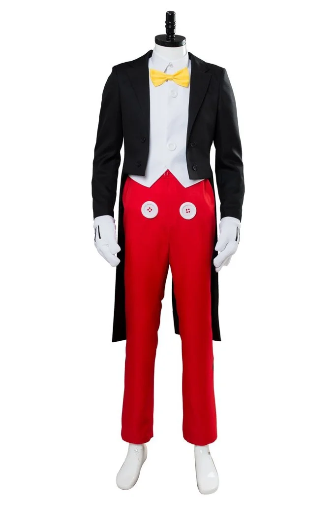 Mouse Dinner Suit Tuxedo Halloween Cosplay Costume