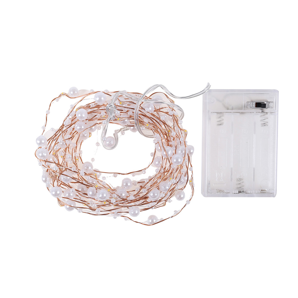 Battery Operated LED Pearl String Lights Party Decor Copper Wire Fairy Lamp, 501 Original
Battery Operated LED Pearl String Lights Party Decor Copper Wire Fairy Lamp, 501 Original