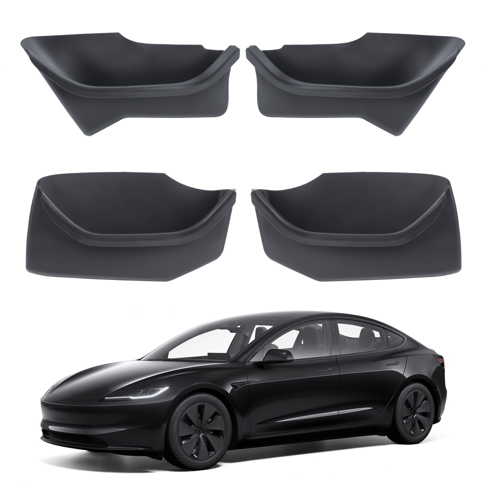 TSLAUCAY Model Y 2024 Model 3 Door Side Storage Box