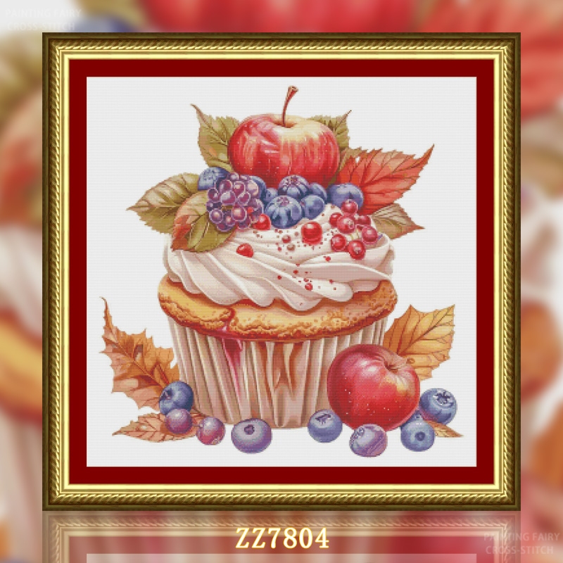 ZZ7804-Apple Cake Pie]_ 37.92_ Painting Fairy Cross