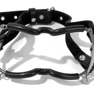 pornhint Pornhint Rubber coated stainless steel JENNINGS GAG, medical play, Bondage, mature