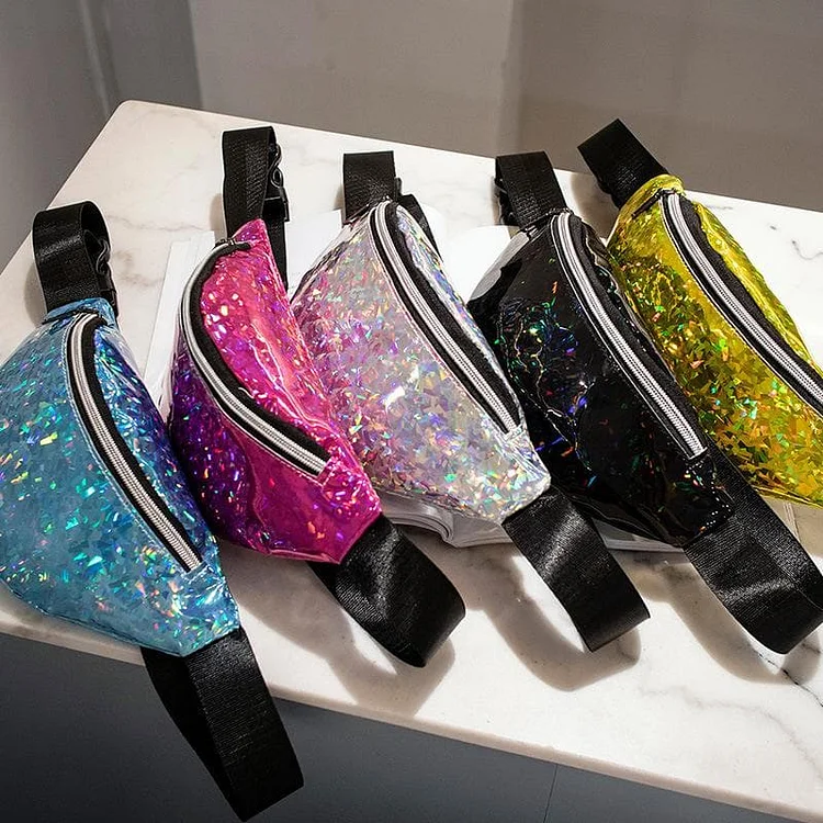 5 Colors Kawaii Hologram Waist Bag SP13960