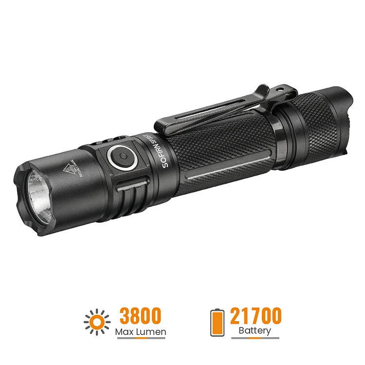 【Ship from USA】Sofirn SP35T Rechargeable  Tactical Flashlight