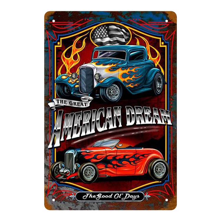 Garage Cars - Vintage Tin Signs/Wooden Signs - 20*30cm/30*40cm