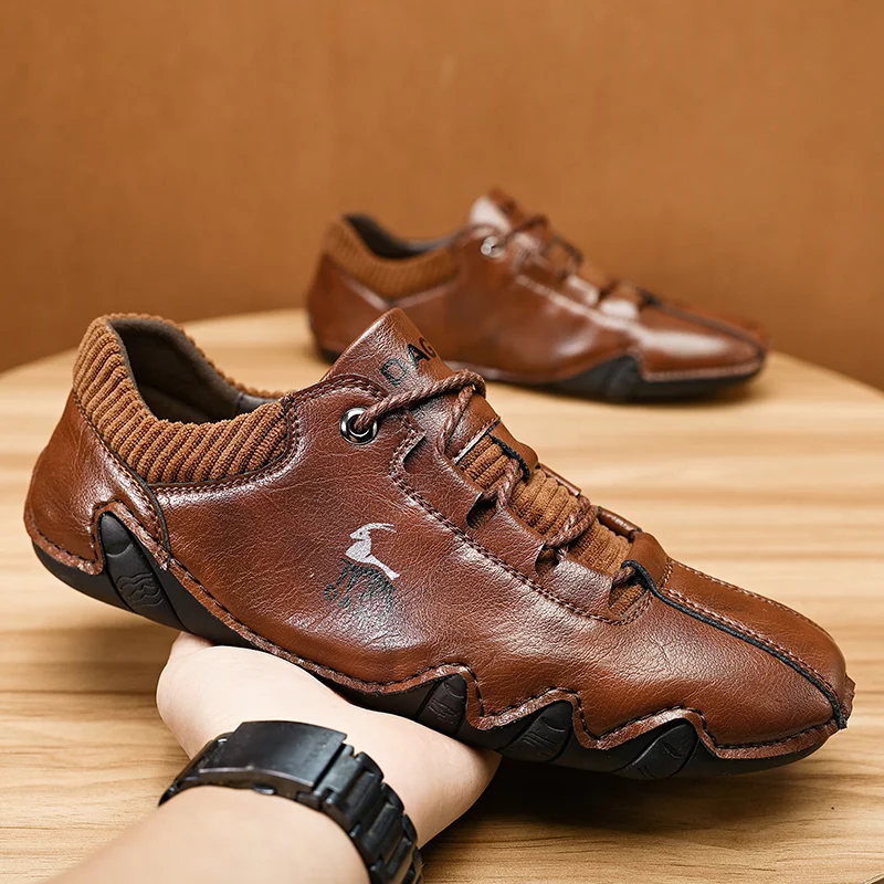 New handmade men's octopus casual shoes