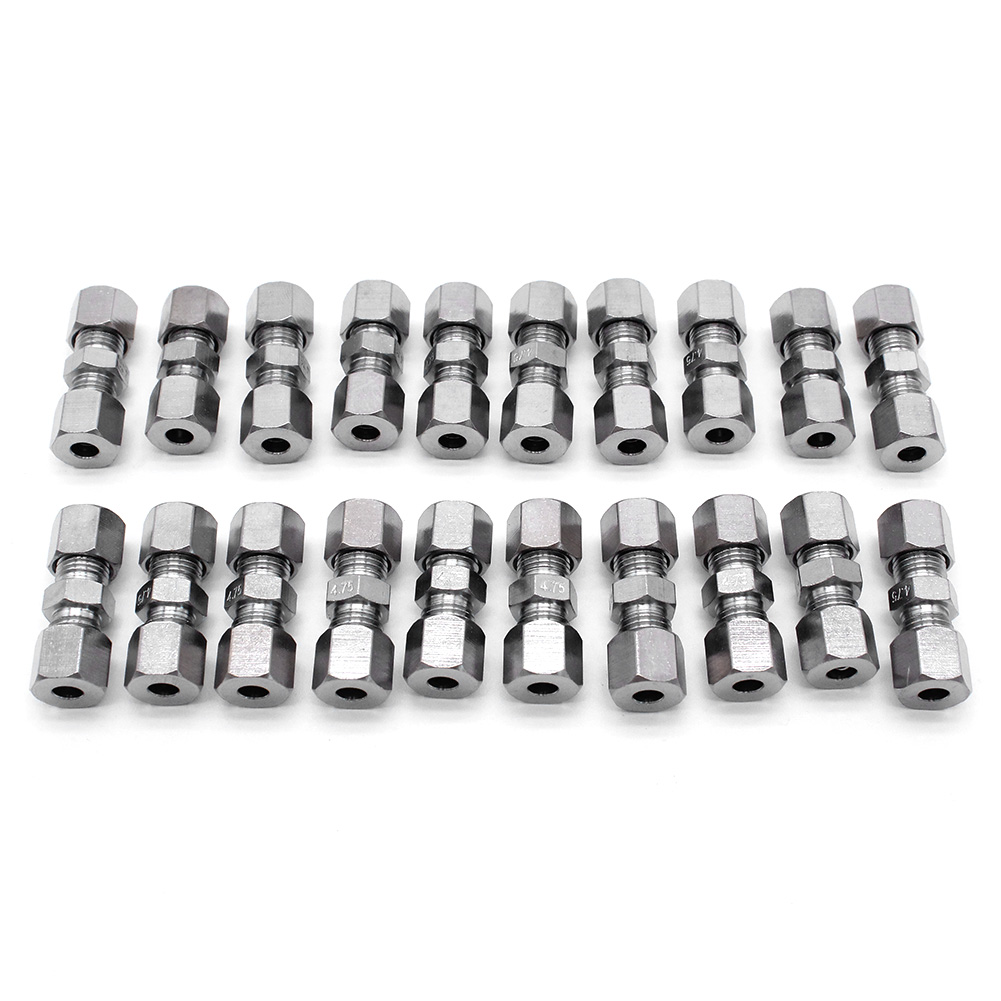20pcs Brake Line Connectors with 40 Nuts + 20 Unions for 4.75mm Brake Lines, 501 Original
20pcs Brake Line Connectors with 40 Nuts + 20 Unions for 4.75mm Brake Lines, 501 Original