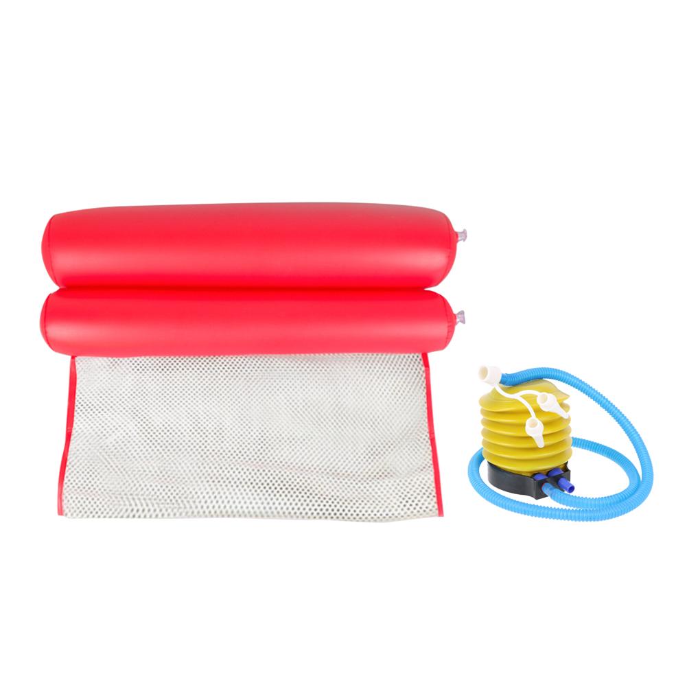 Beach Pool Water Hammock + Air Pump Foldable Inflatable Air Mattress (Red), 501 Original
Beach Pool Water Hammock + Air Pump Foldable Inflatable Air Mattress (Red), 501 Original