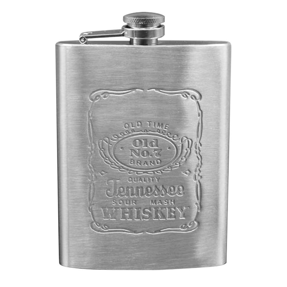 Outdoors Portable Stainless Steel Wine Pot Hip Flask Flagons Drinkware, 6oz, 501 Original
Outdoors Portable Stainless Steel Wine Pot Hip Flask Flagons Drinkware, 6oz, 501 Original
