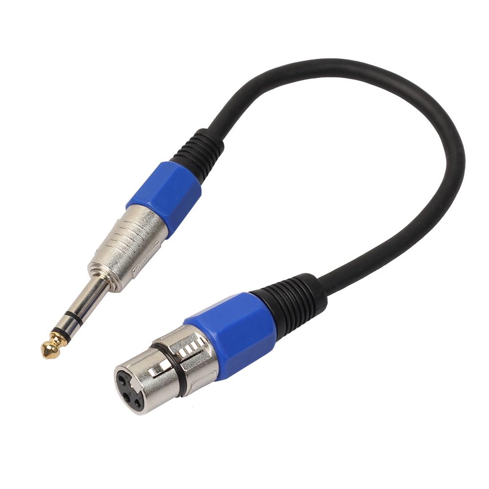 3P XLR Female Jack to 1/4\\\\\\\\\\\\\\\ 6.35mm Male Plug Stereo Microphone Adapter Cable, 501 Original
3P XLR Female Jack to 1/4\\\\\\\\\\\\\\\ 6.35mm Male Plug Stereo Microphone Adapter Cable, 501 Original