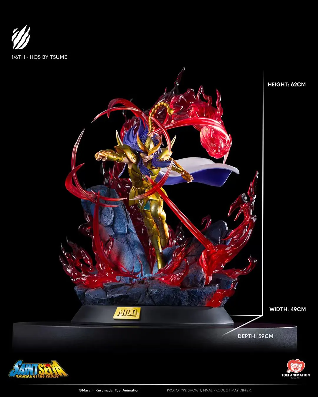 Tsume Studio - HQS Series Scorpio Milo 1/6 Statue (Licensed)-