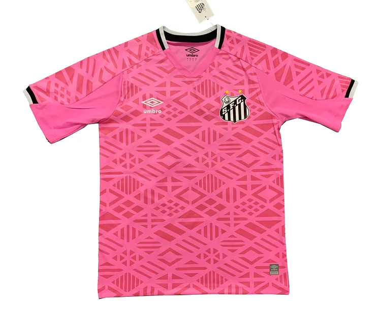 Santos FC Rosa Oktober Shirt Top Kit 2022-2023