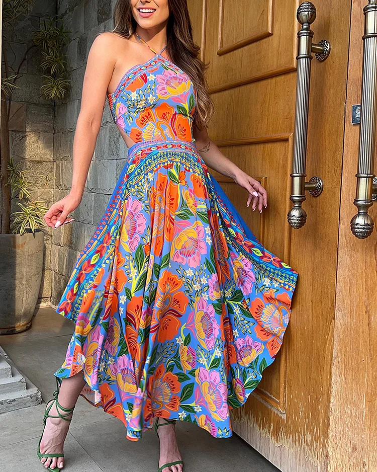 Fashion Design Print Dress