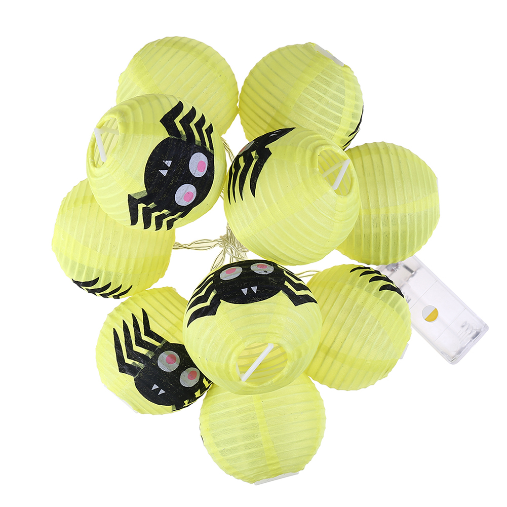 10LED Halloween Paper Lantern Luminous Folding Light String Decor Craft, 501 Original
10LED Halloween Paper Lantern Luminous Folding Light String Decor Craft, 501 Original