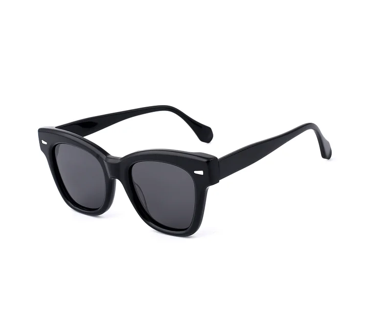 Sunglasses Fashion italian unisex New Top quality Acetate clear double color frame