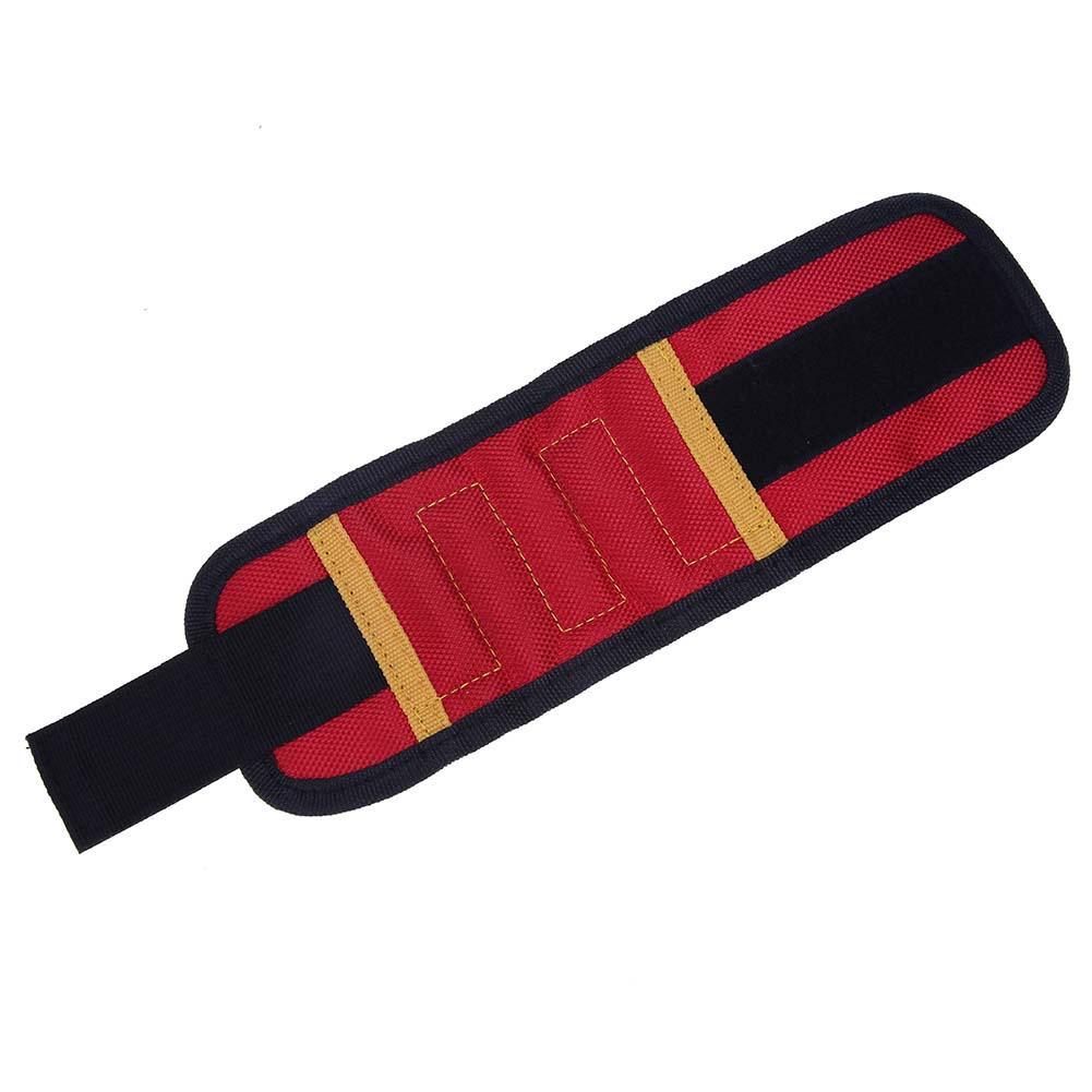 Magnetic Wristband Electrician Wrist Tool Belt for Screws Nails Drill Bits, Red, 501 Original
Magnetic Wristband Electrician Wrist Tool Belt for Screws Nails Drill Bits, Red, 501 Original
