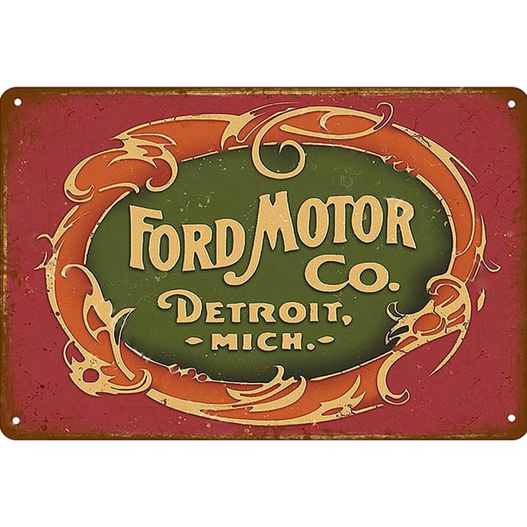 Ford Motor - Vintage Tin Signs/Wooden Signs - 20*30cm/30*40cm