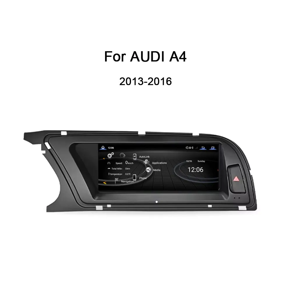 8.8inch For AUDI A4 2013-2016 year Android GPS Radio CarPlay Stereo Multimedia Player