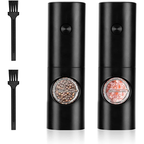 Electric Salt and Pepper Mill Set