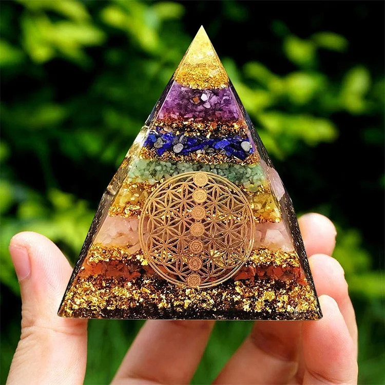 chakra orgone pyramid