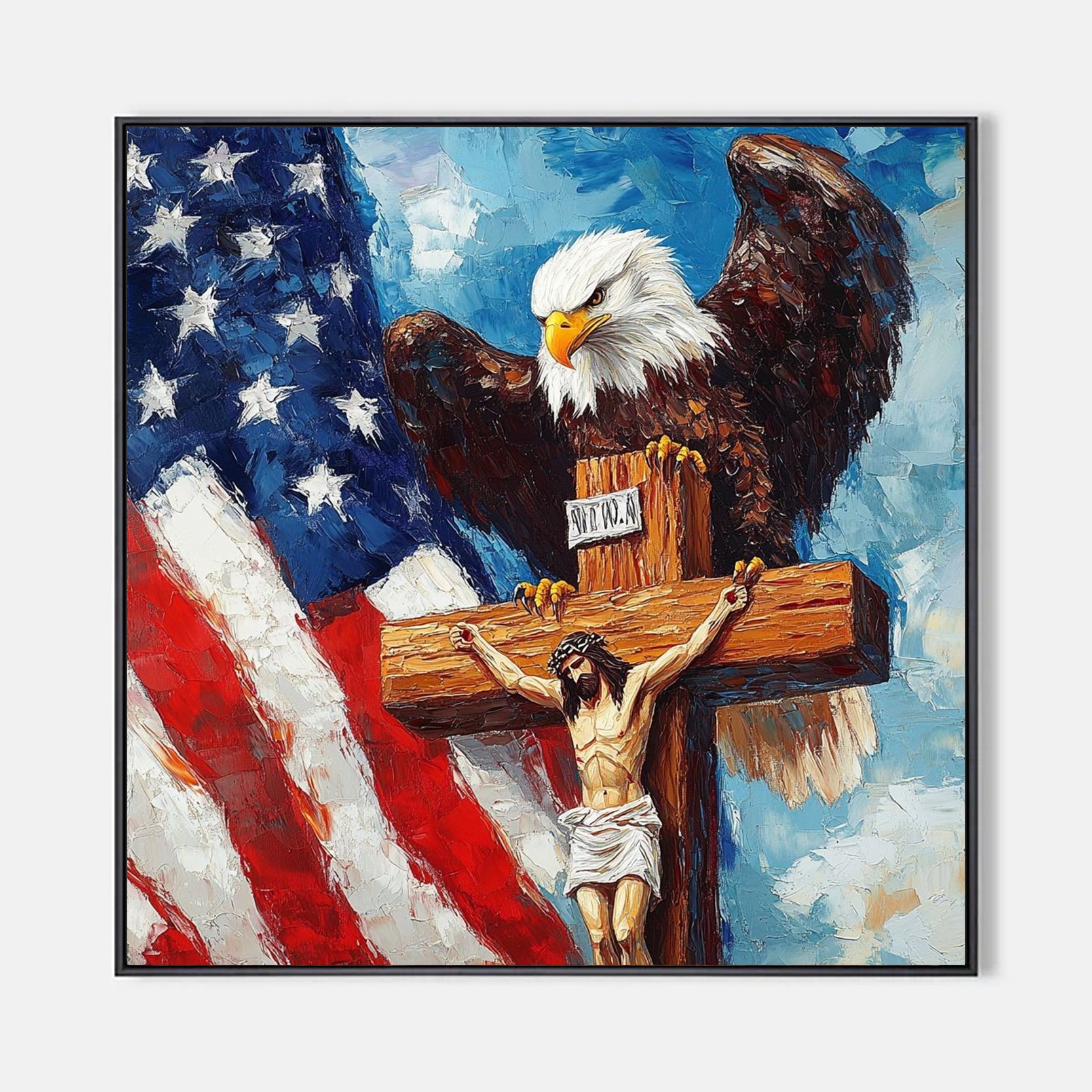 Arabelart Framed Canvas Art / Hand-Painted Masterpiece / AR1516