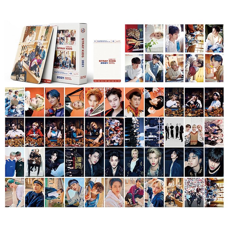 Stray Kids 2021 Lomo card set of 54