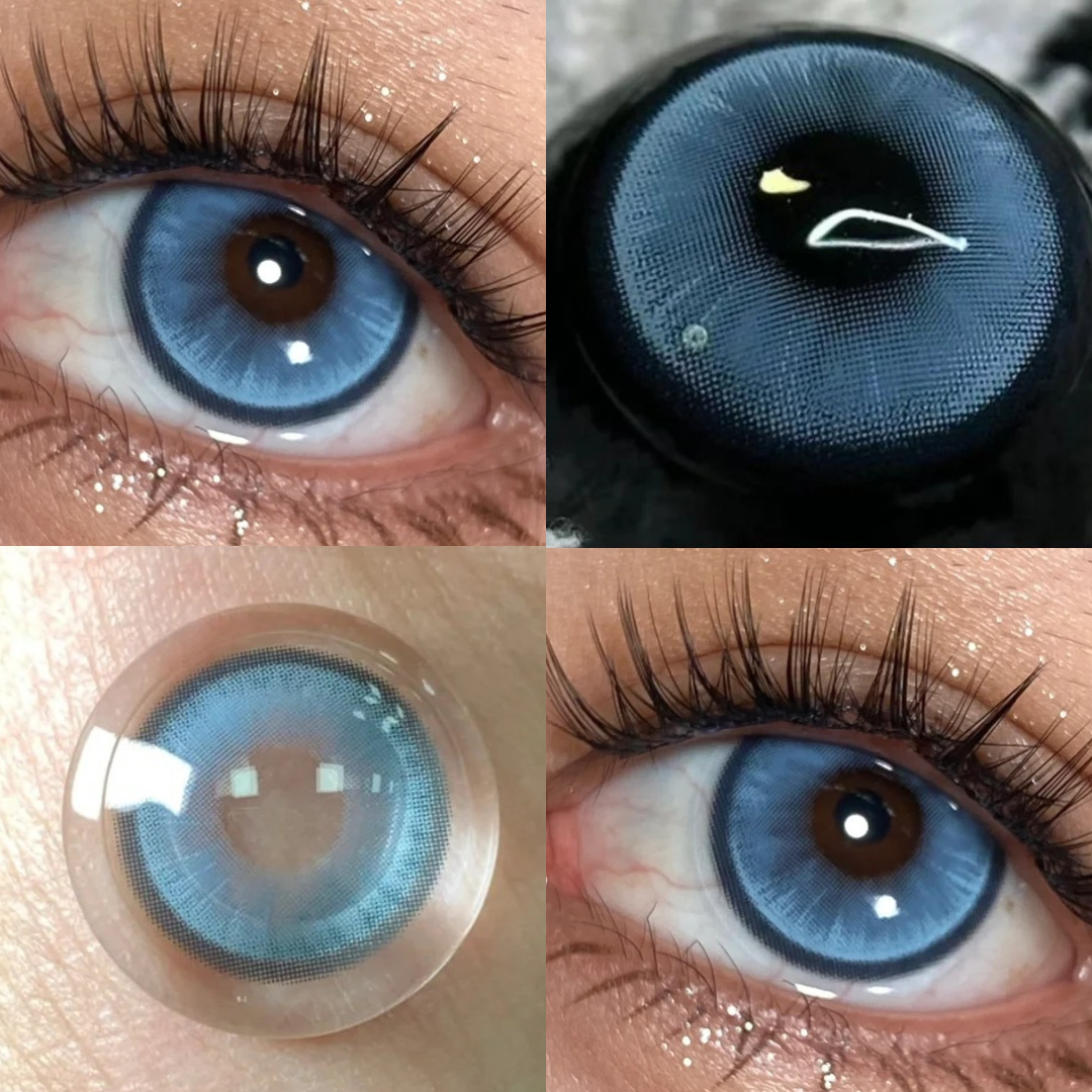 CrystalOrb Blue Colored Contact Lenses,blue colored contacts,blue