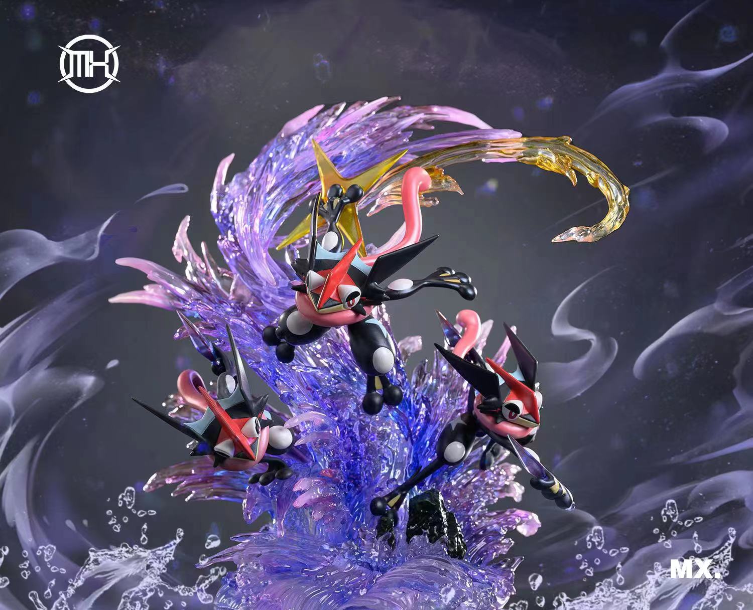 ポケットモンスター ギャラリーコレクション＆Game Artworks PRE-ORDER MX Studio Pokemon Series 002 Greninja 1/20 Statue(GK)