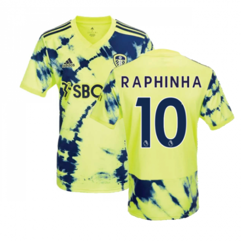 Leeds United Raphinha 10 Away Shirt Kit 2022-2023