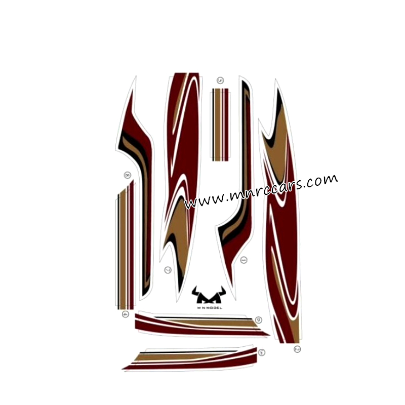 MN Model MN82 Parts Decorative stickers 82P-04