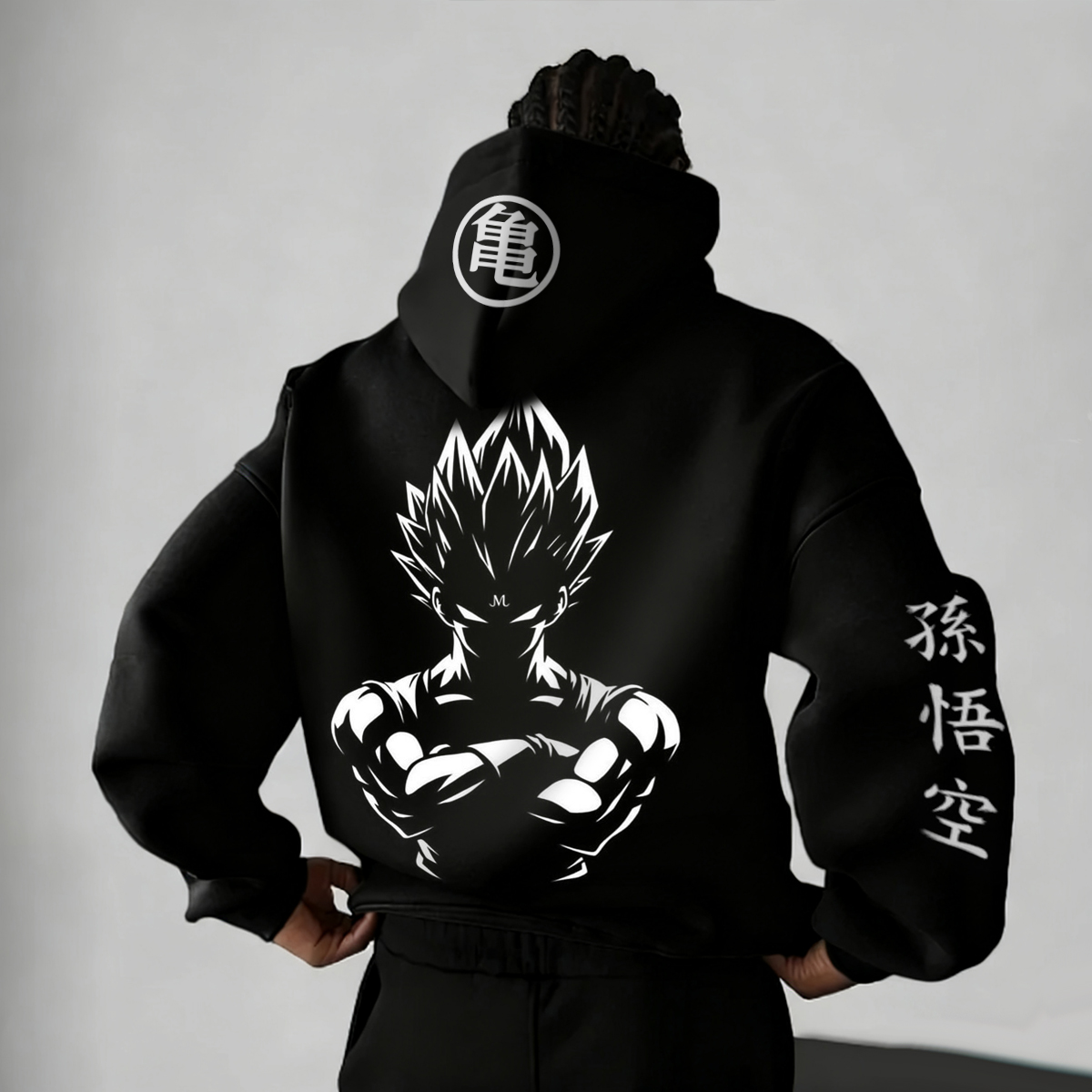 Anime-Inspired Graphic Hoodie For Casual Wear