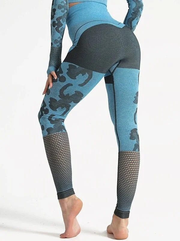 Sports Legging With Extra High Belt