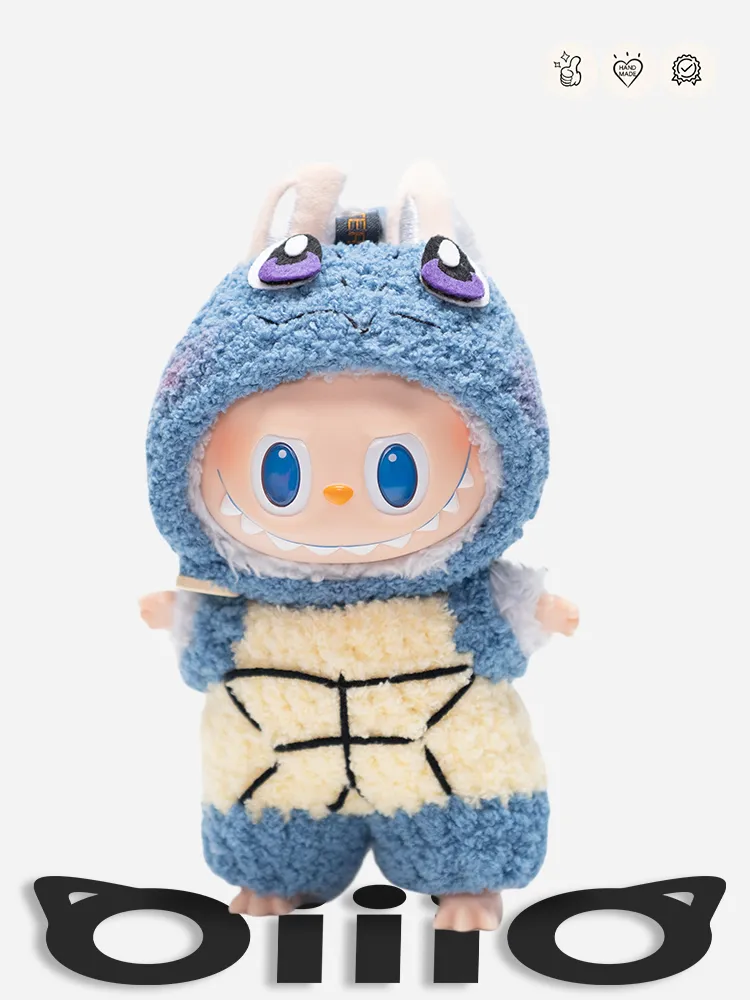 LABUBU Pokémon Squirtle Outfit