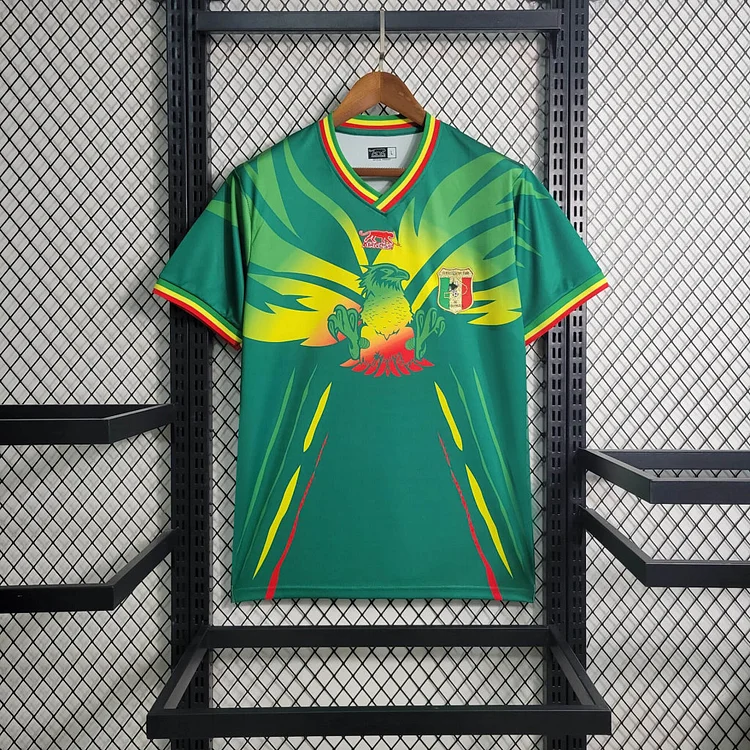 2023-24 Mali Home Shirt Top Kit - Green