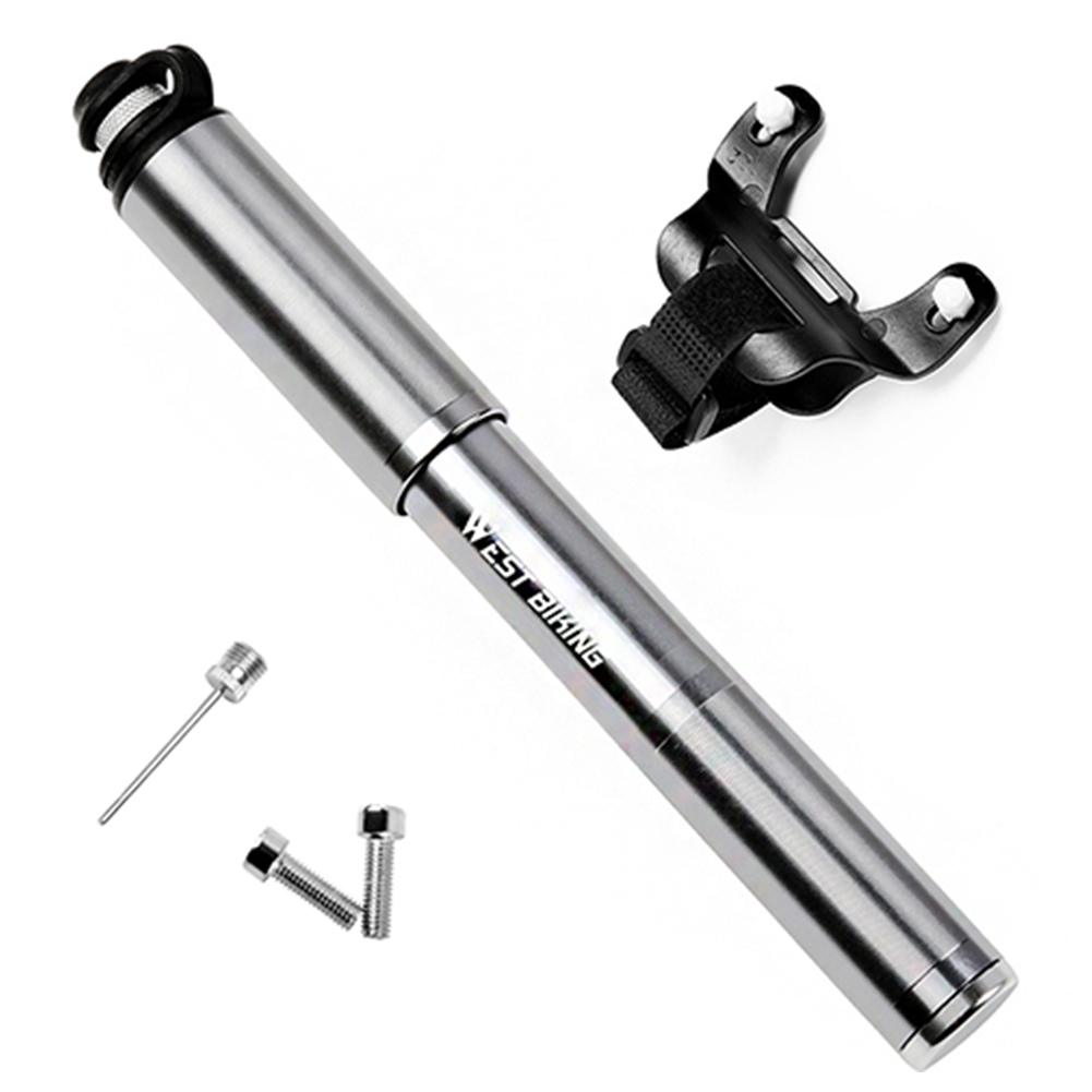WEST BIKING MTB Bike Aluminum Alloy Pump Bicycle Tire Ball Air Inflator, Normal, 501 Original
WEST BIKING MTB Bike Aluminum Alloy Pump Bicycle Tire Ball Air Inflator, Normal, 501 Original