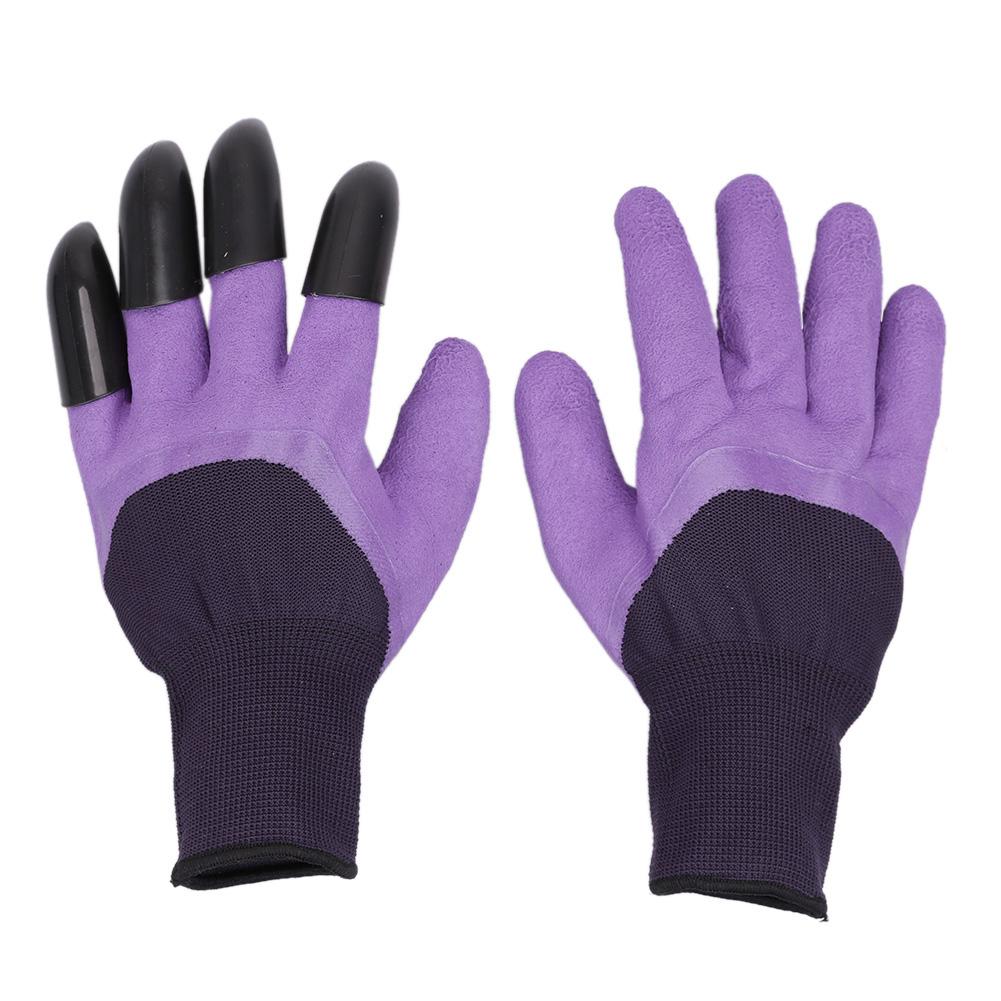 1 Pair Garden Gloves 4 Left Hand Claw ABS Gloves for Quick Digging, Purple, 501 Original
1 Pair Garden Gloves 4 Left Hand Claw ABS Gloves for Quick Digging, Purple, 501 Original