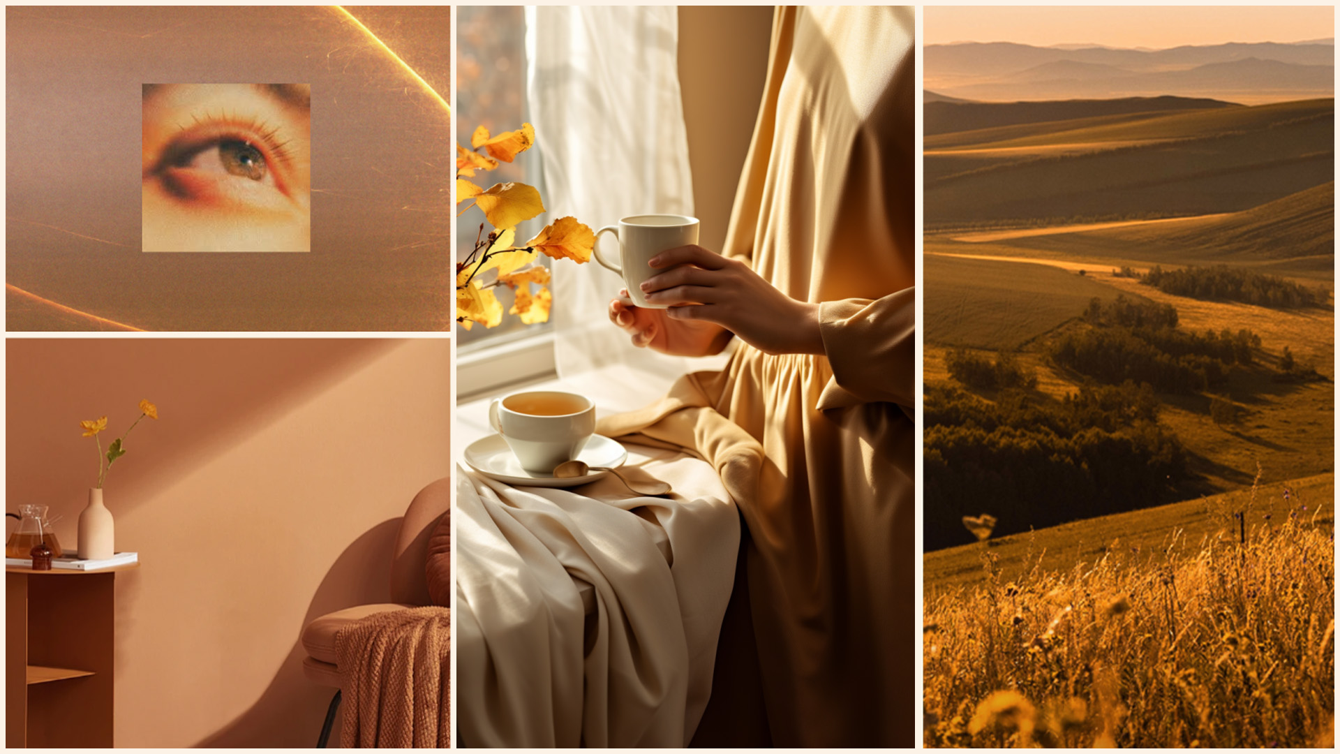 Warm and Cozy: Shades of Brown and Honey